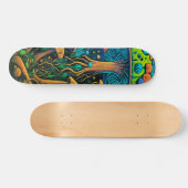 Skateboard Découvrez Wonderland sur Roues : Magic Mushroom (Horz)