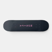 Skateboard Deep marine rose coutume (Horz)