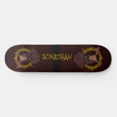 skateboard Deer Skull (Horizontaal)