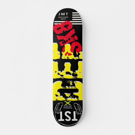 Skateboard DEFSK8 JMT 7 Patinage de 3/4 po (Devant)