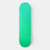 Skateboard Dégradé de vert de printemps (Recto)