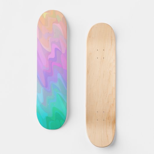 Skateboard Dégradé ondulé (Recto)