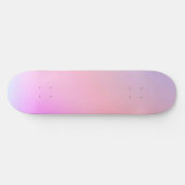 Skateboard Dégradé pastel de barbe à papa rêveuse (Horz)