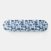 Skateboard Delft Blue (Horz)