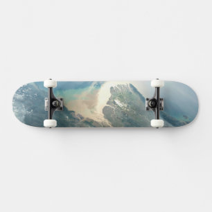 Skateboard Delta De La Rivière Irrawaddy En Birmanie (Myanmar