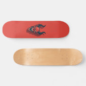 Skateboard Démoniaque rouge  (Horz)