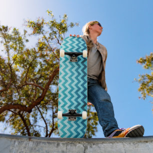 Skateboard Denim Chevron par Shirley Taylor