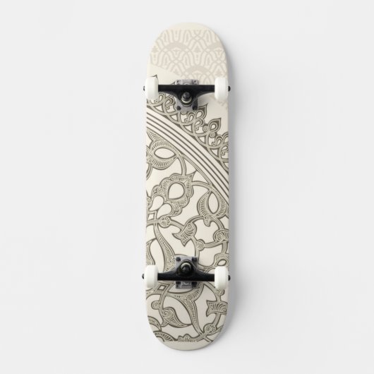 Skateboard Dentelle Arabe de style (Recto)