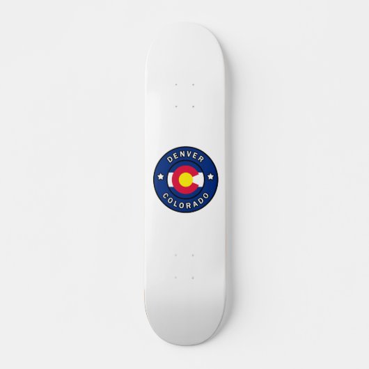 Skateboard Denver Colorado (Devant)