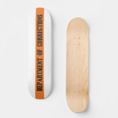 Skateboard Département des corrections (Recto)