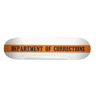 Skateboard Département des corrections