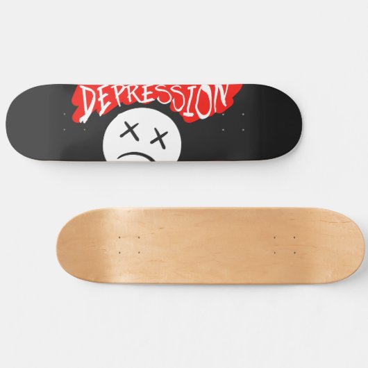 Skateboard Dépression (Horz)