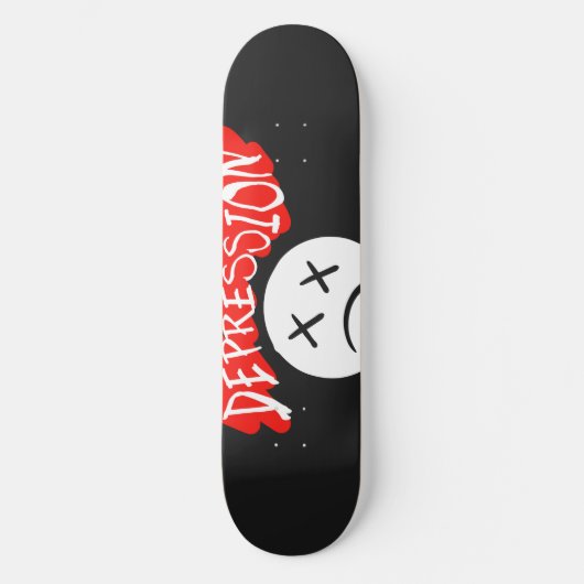 Skateboard Dépression (Recto)