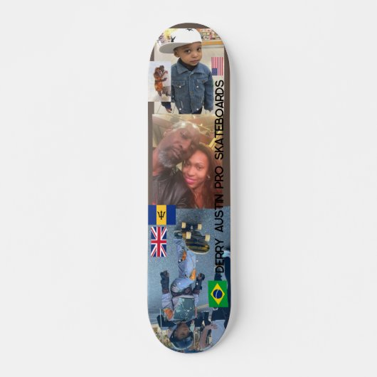 Skateboard DERRY AUSTIN 7 3/4" Planche De Patinage (Devant)