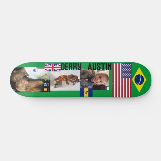 Skateboard DERRY AUSTIN 7 3/4" Planche De Patinage (Horz)