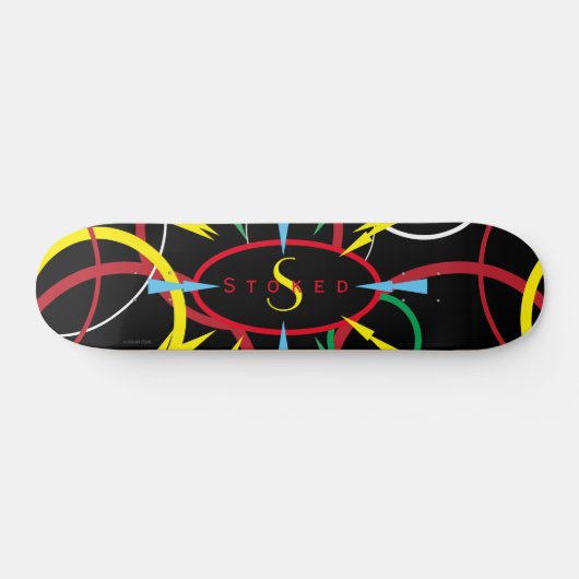 Skateboard des années 1980, pont de 7¾ po (Horz)