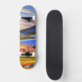 Skateboard des Highlands écossais (Recto)