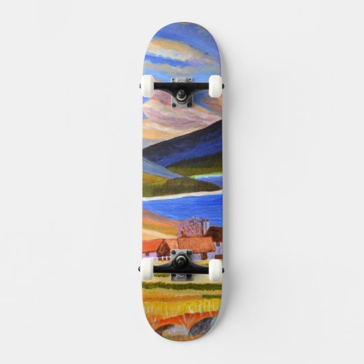 Skateboard des Highlands écossais (Recto)
