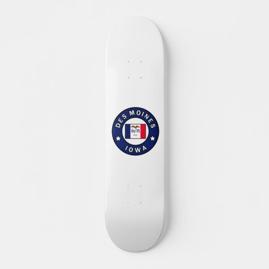 Skateboard Des Moines Iowa (Devant)