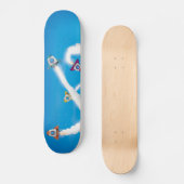 Skateboard Des roquettes ! (Recto)