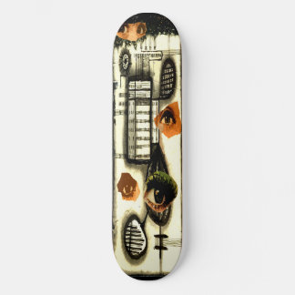 Skateboard des yeux Abstraits