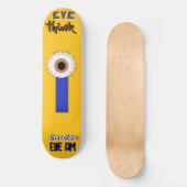 Skateboard Descartes Smart Thinkers Eyeball (Recto)