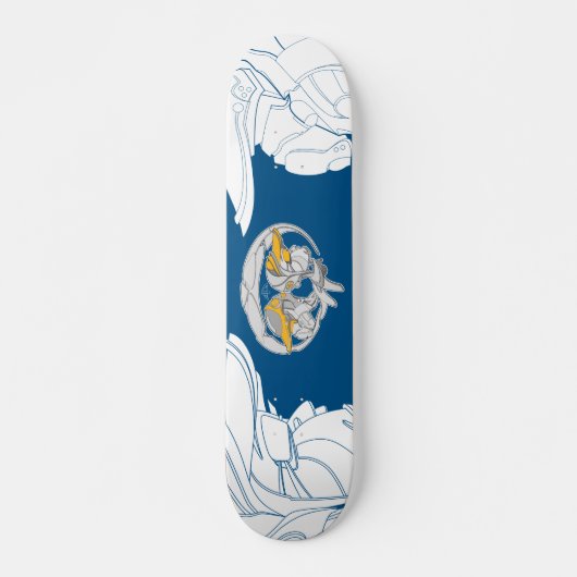 Skateboard Desdeux bots (Devant)