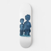 Skateboard Desenho á mão do R&M (Recto)