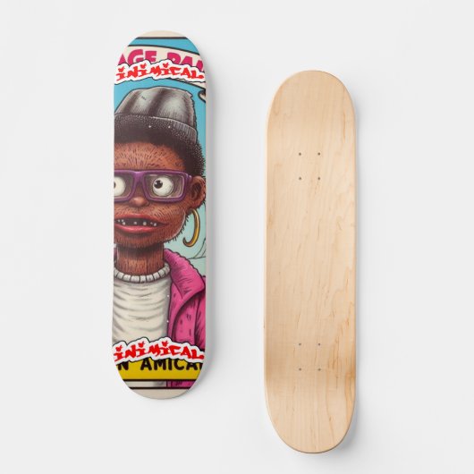 Skateboard Déséquilibre hormonal minimal (Recto)