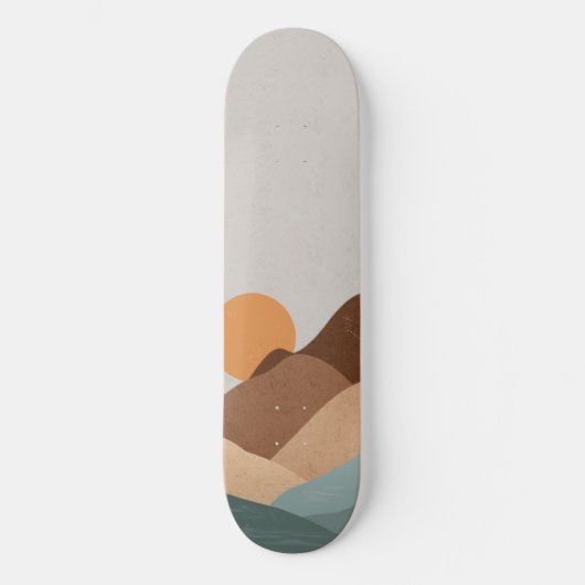 Skateboard Desert Landcape (Recto)
