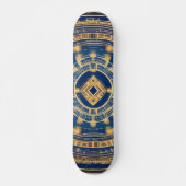 Skateboard Design Aztec (Devant)