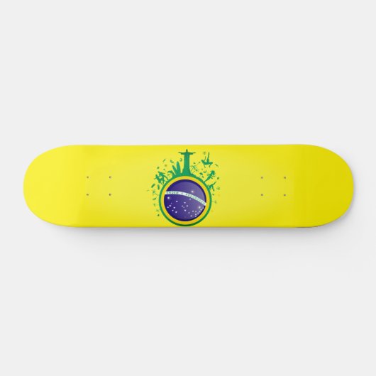 Skateboard Design Brésil (Horz)