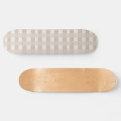 Skateboard Design carreau minimal beige (Horz)