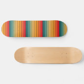 Skateboard design couleur coucher de soleil (Horz)