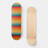 Skateboard design couleur coucher de soleil (Recto)