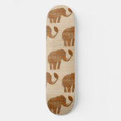 Skateboard Design d'art tribal des éléphants (Recto)