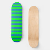 Skateboard Design de bandes bleues et vertes (Recto)
