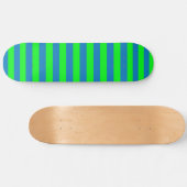 Skateboard Design de bandes bleues et vertes (Horz)