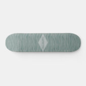 Skateboard Design de look tissé Turquoise vert HAMbWG Skatebo (Horz)