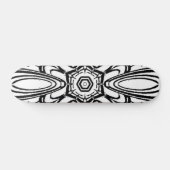 Skateboard design de mandala de fleurs (Horz)