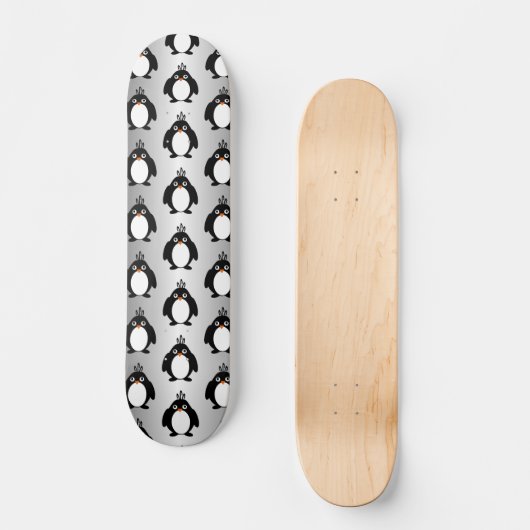 Skateboard Design de pingouin (Recto)