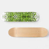 Skateboard Design de tatouage Tribal Personnalisé Vert (Horz)