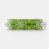 Skateboard Design de tatouage Tribal Personnalisé Vert (Horz)
