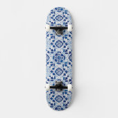Skateboard Design de tuiles portugaises (Recto)