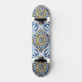 Skateboard Design de tuiles portugaises (Recto)