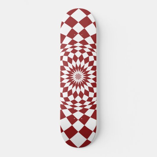 Skateboard Design d'intérieur Abstrait (Recto)
