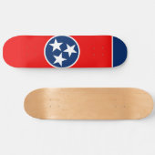 Skateboard Design du drapeau d'état du Tennessee (Horz)