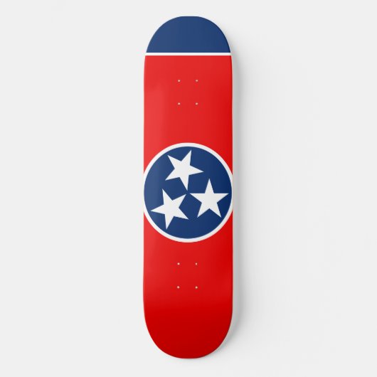 Skateboard Design du drapeau d'état du Tennessee (Recto)