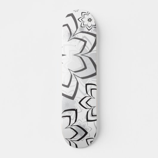 Skateboard Design floral 11 (Devant)
