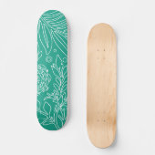 Skateboard Design floral 34 (Recto)